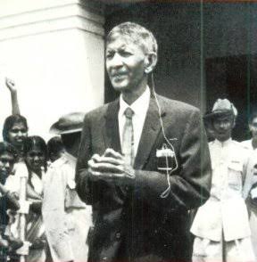Historical portrait of S. J. V. Chelvanayakam