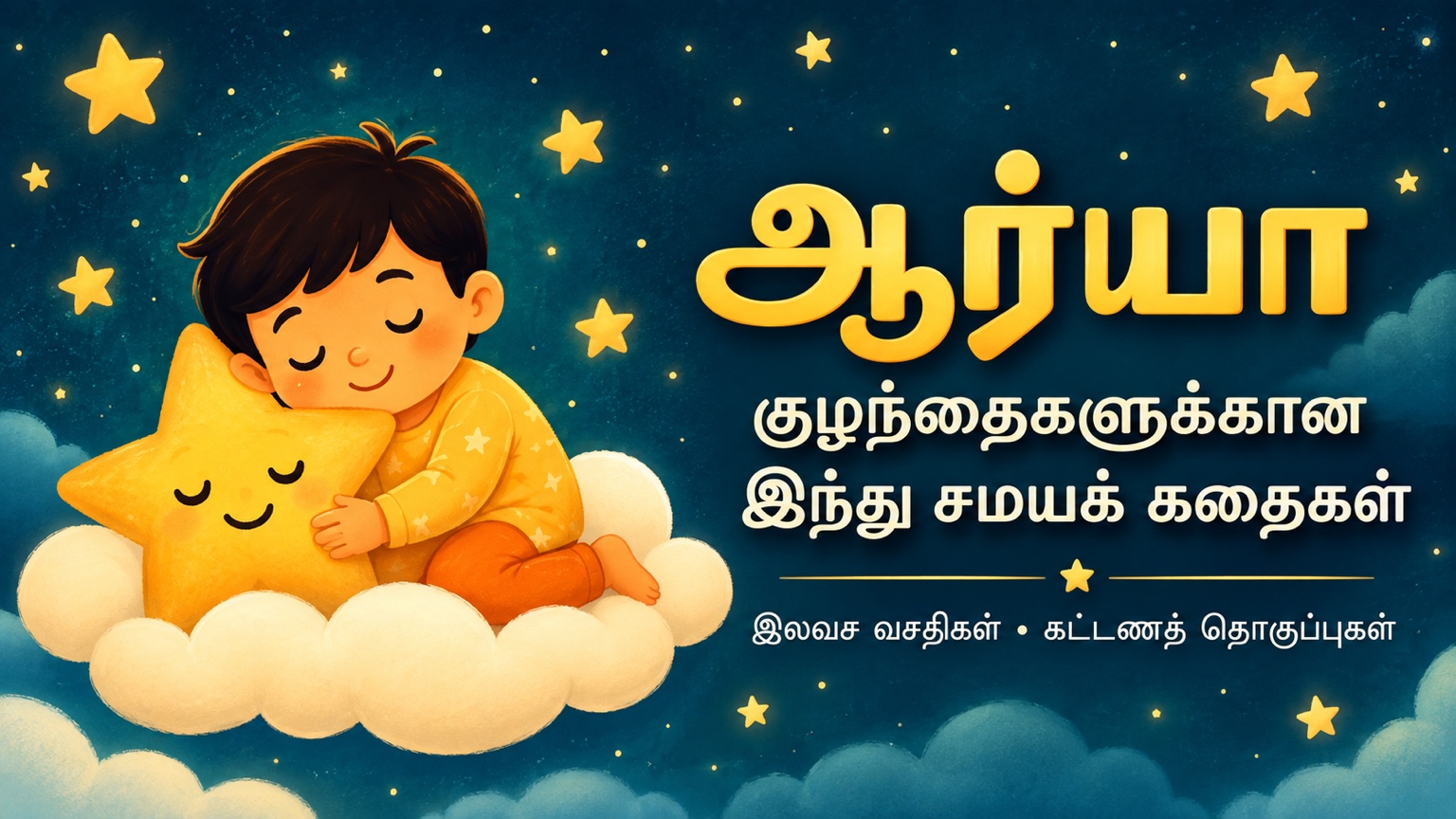 குழந்தைகளுக்கான இந்து சமயக் கதைகள்: ஆர்யா செயலி