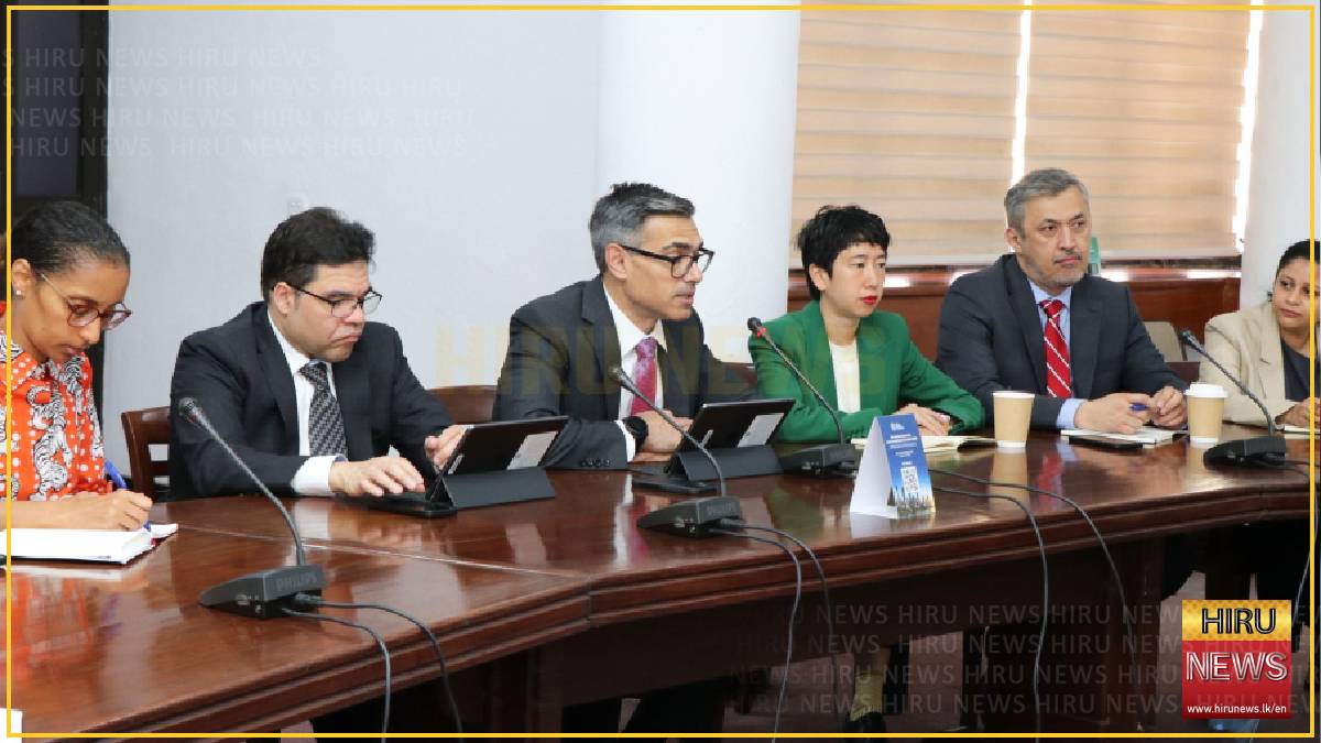 IMF delegation in discussion