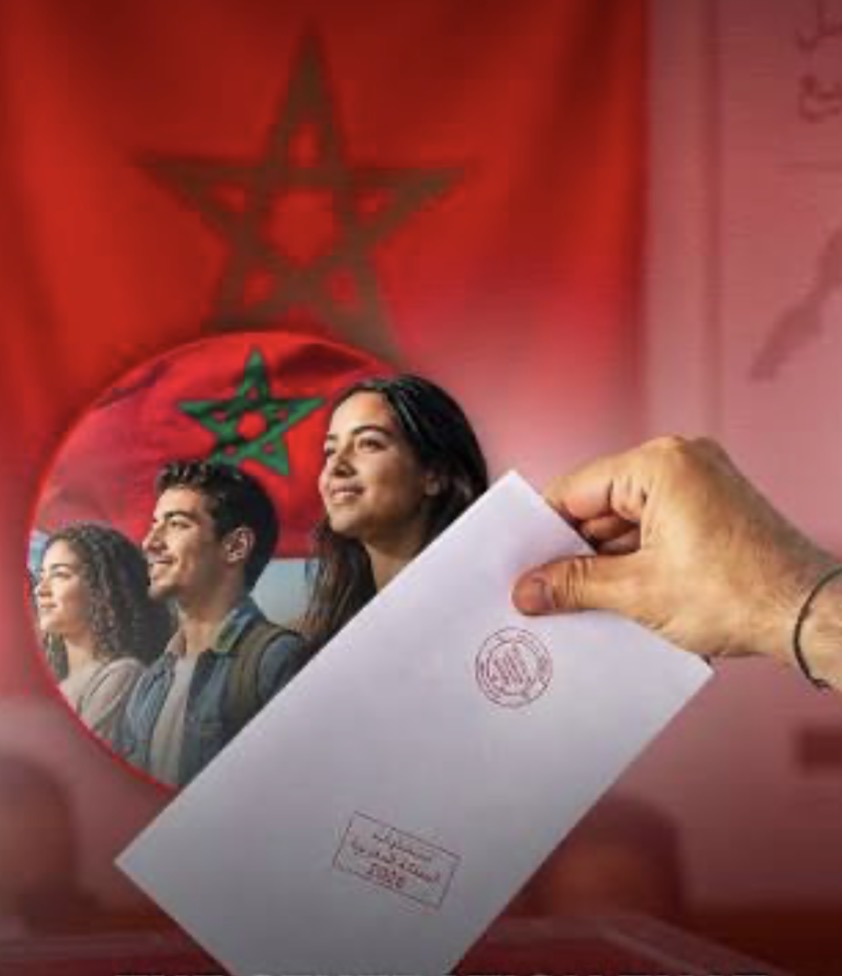 Supplied illustration representing elections in Morocco