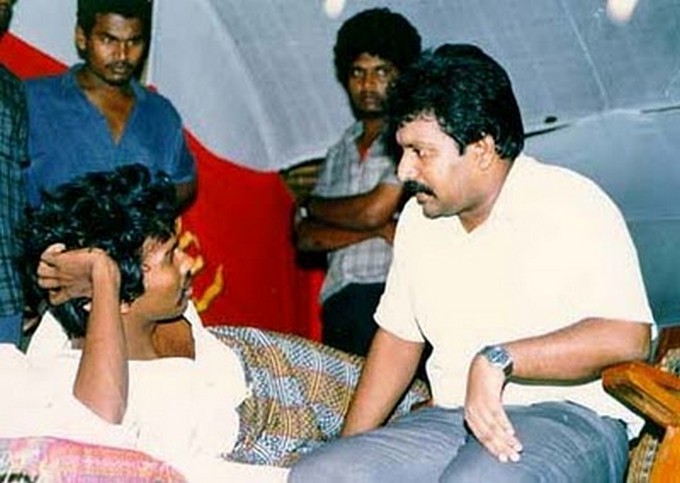 Photograph from Thileepan’s hunger strike