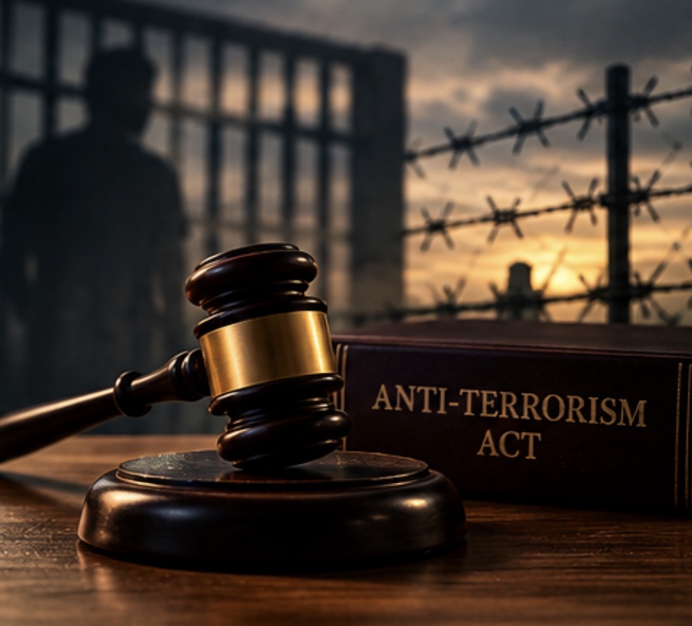 Supplied illustration referring to anti-terrorism legislation