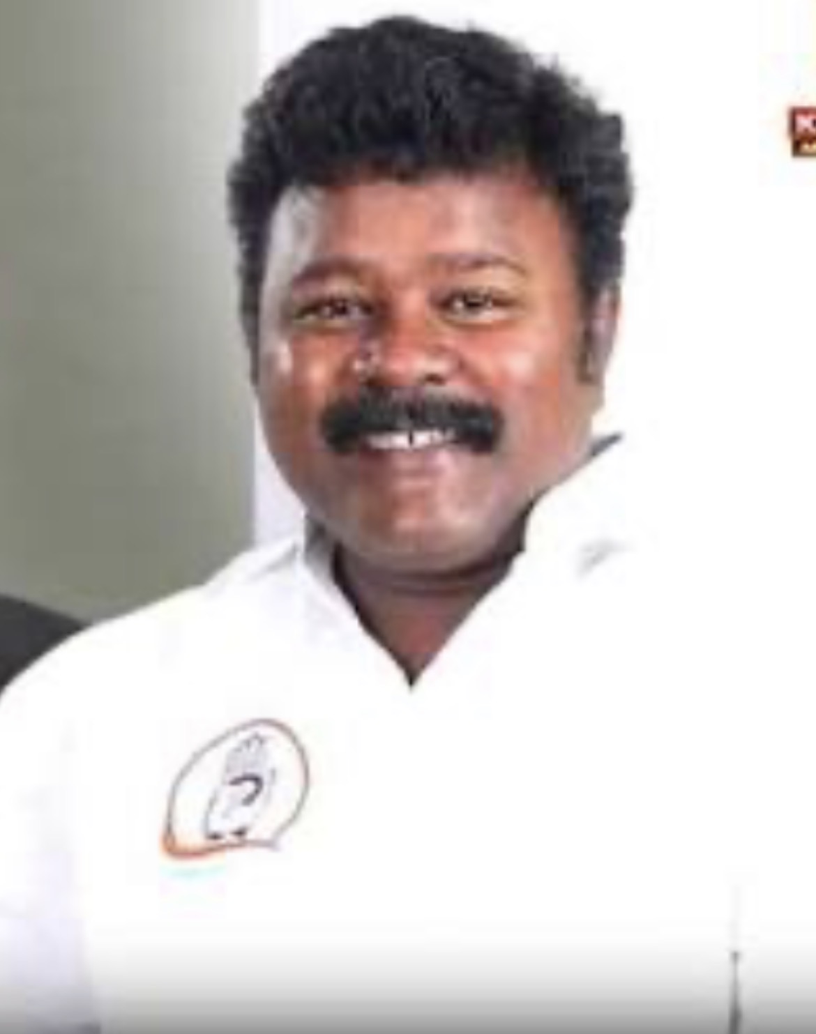 Portrait of Tamil Nadu Congress functionary M. P. Ranjan Kumar